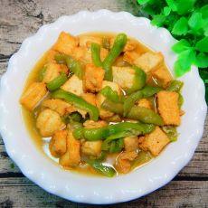 丝瓜烧油豆腐