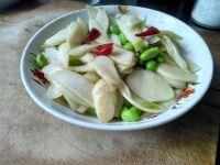 茭白毛豆的做法步骤5
